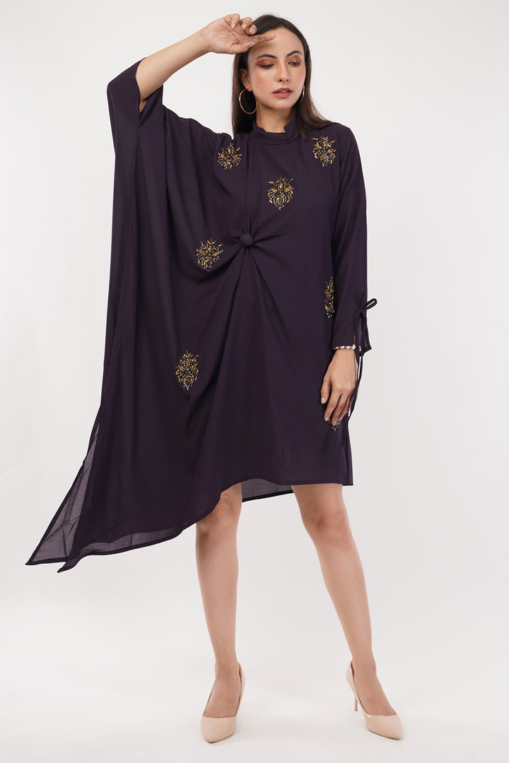 Short Dress Embroidered