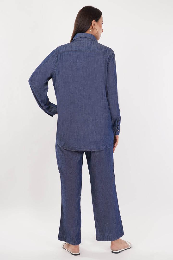 Smart Casual Denim Cord set with studs