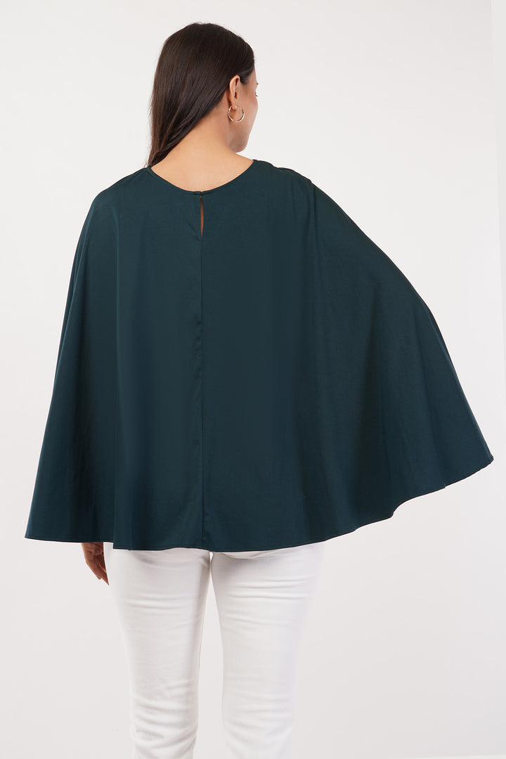 designer falir slit sleves top with crystal work