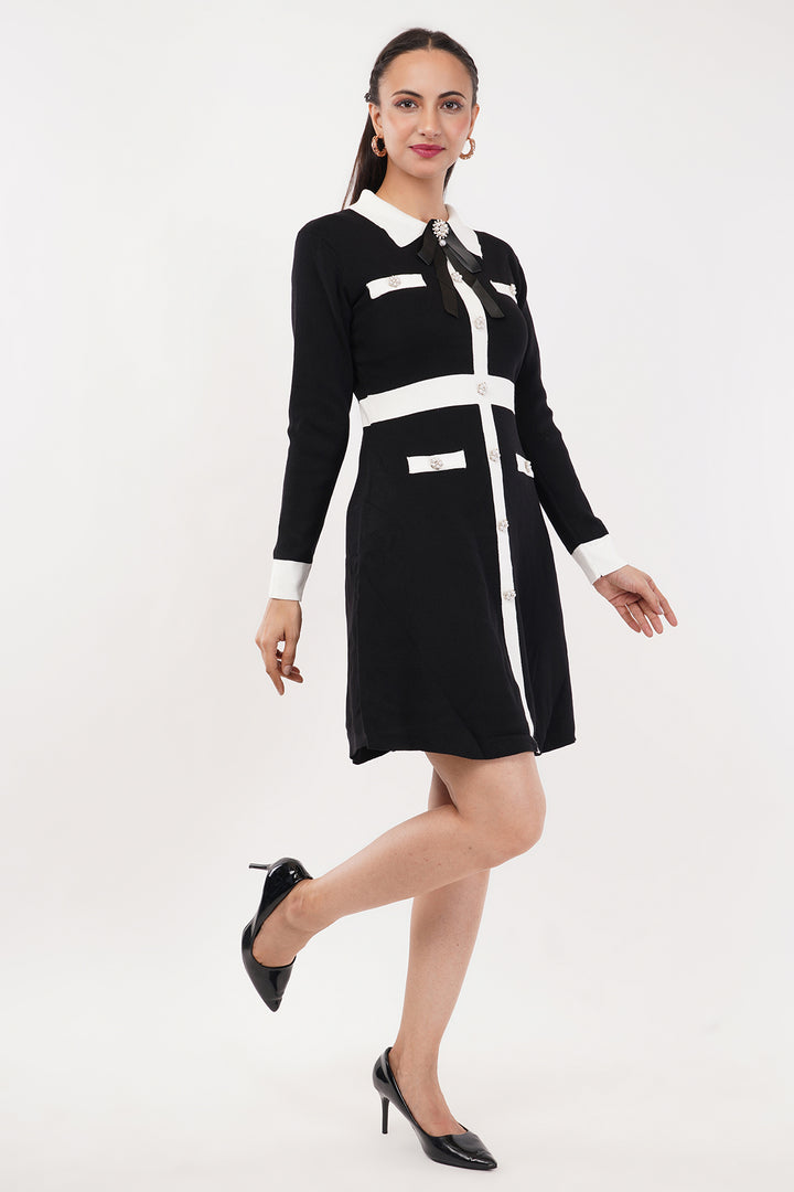 Short Black Dress wollen